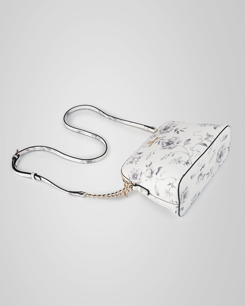 Salli Curve Zip Top Crossbody Bag-PEROZ Accessories