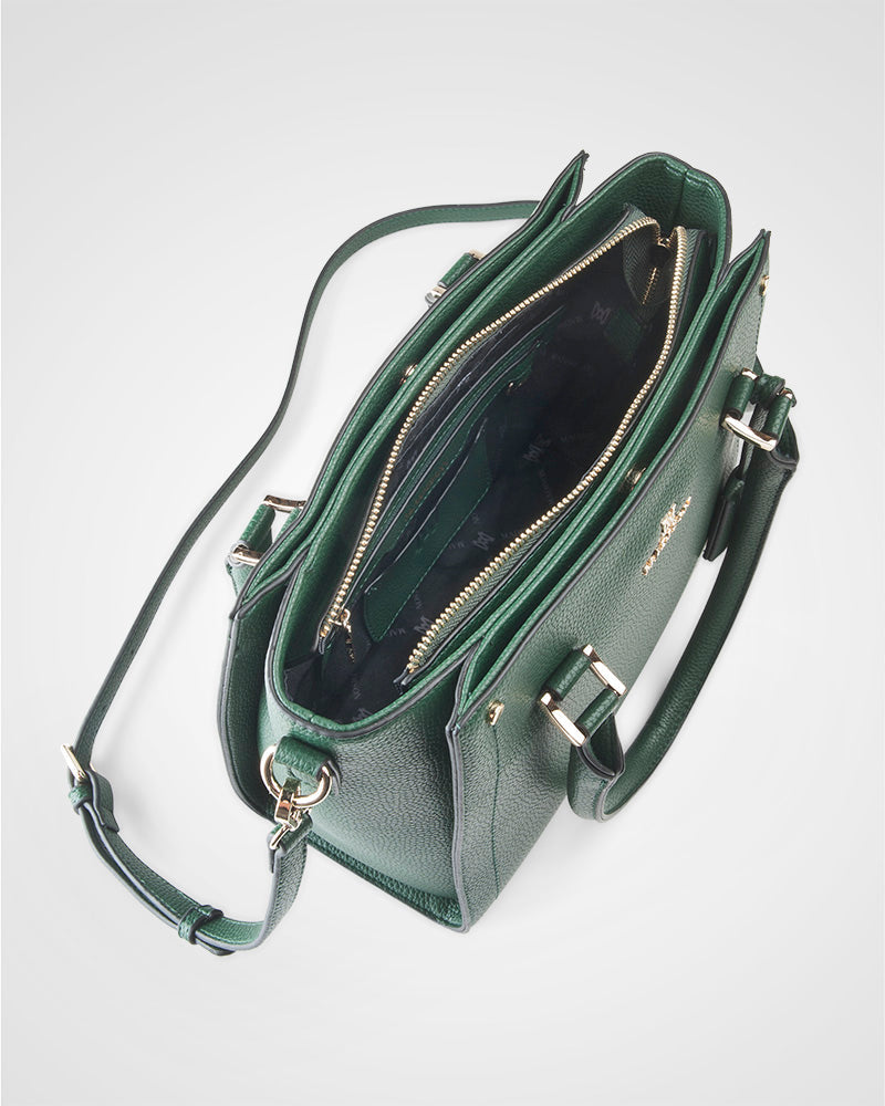 Angie Medium 3 Compartment Satchel Bag-PEROZ Accessories