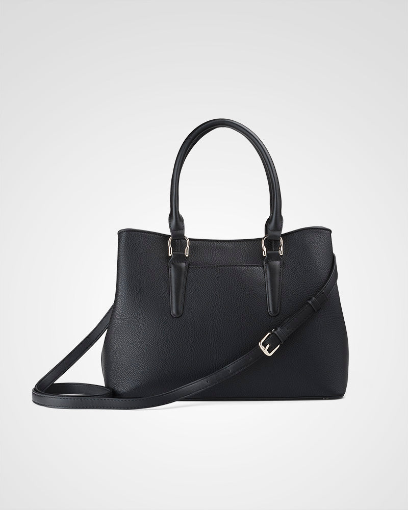 Eve Zip Top Satchel Bag-PEROZ Accessories