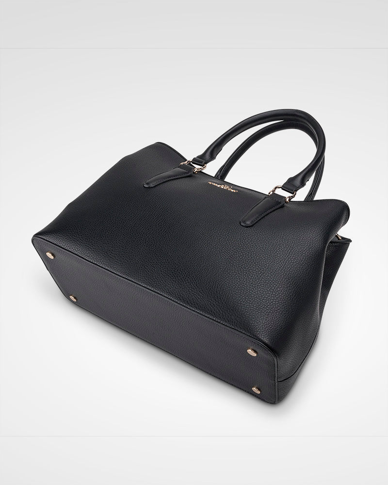 Eve Zip Top Satchel Bag-PEROZ Accessories