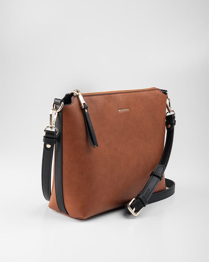 4 in 1 Reversible Tote, Crossbody Bag & Zip Purse-Handbags-PEROZ Accessories