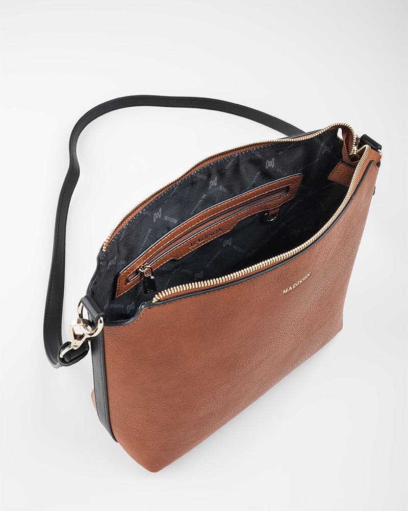 4 in 1 Reversible Tote, Crossbody Bag & Zip Purse-Handbags-PEROZ Accessories