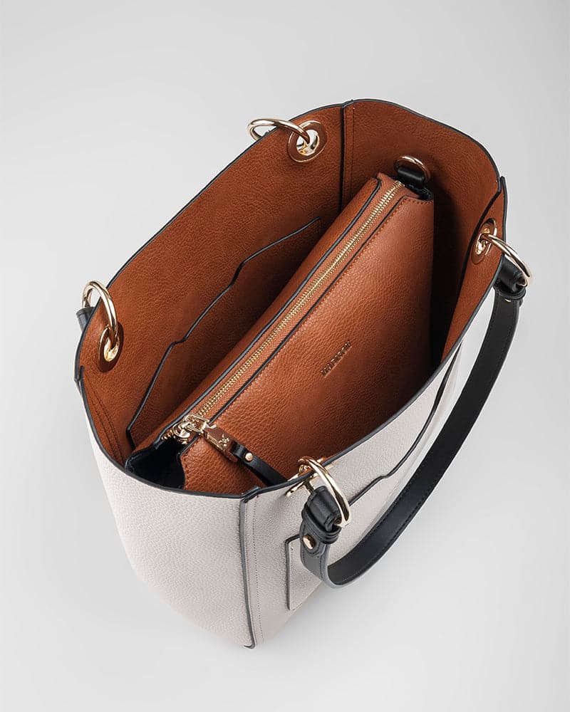 4 in 1 Reversible Tote, Crossbody Bag & Zip Purse-Handbags-PEROZ Accessories