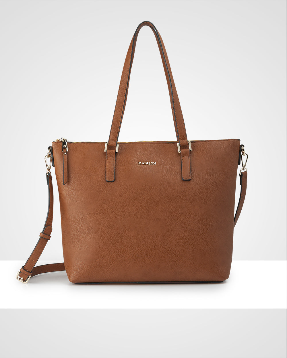 Inga Large Zip Top Tote Bag + Aztec Bag Strap-PEROZ Accessories