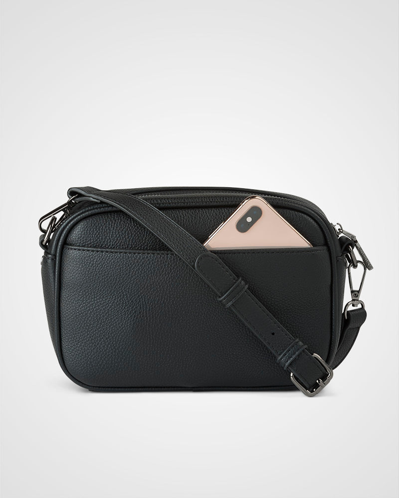 Monica Camera Crossbody Bag + Monogram Bag Strap-PEROZ Accessories