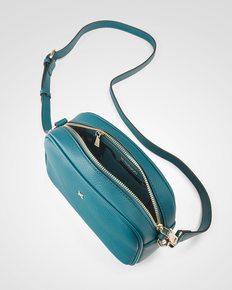 Monica Monogram 5 Piece Giftbox - Handbag, Bag Strap, Cardholder, Keychain & Personalisation Charm-PEROZ Accessories