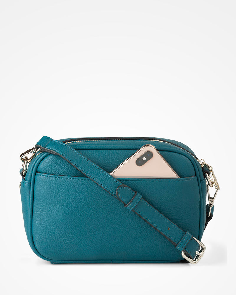 Monica Monogram 5 Piece Giftbox - Handbag, Bag Strap, Cardholder, Keychain & Personalisation Charm-PEROZ Accessories