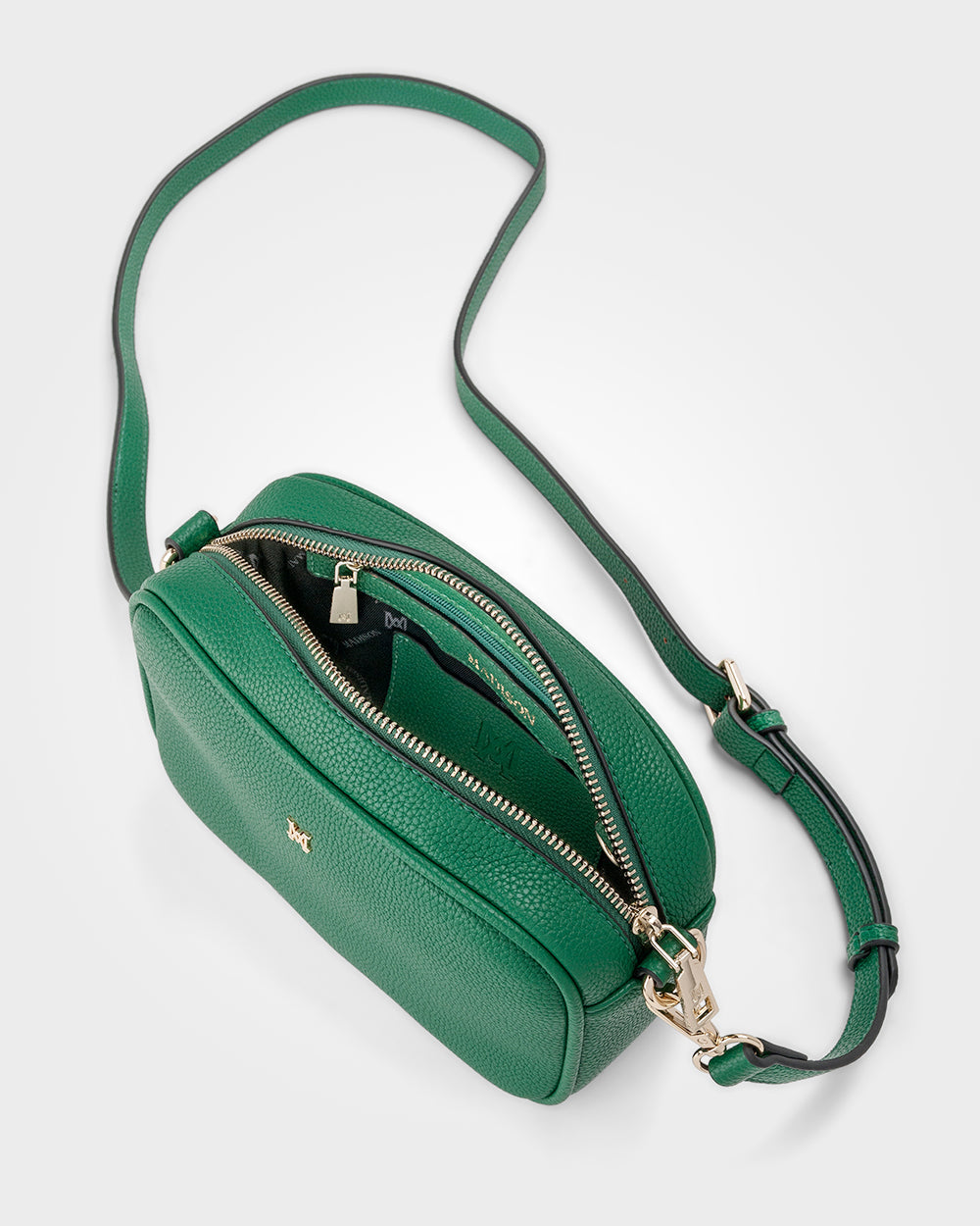 Monica Camera Crossbody Bag + Monogram Bag Strap-Handbags-PEROZ Accessories