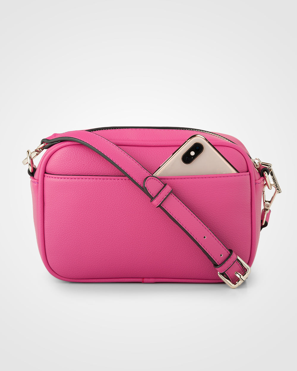 Monica Camera Crossbody Bag + Monogram Bag Strap-Handbags-PEROZ Accessories