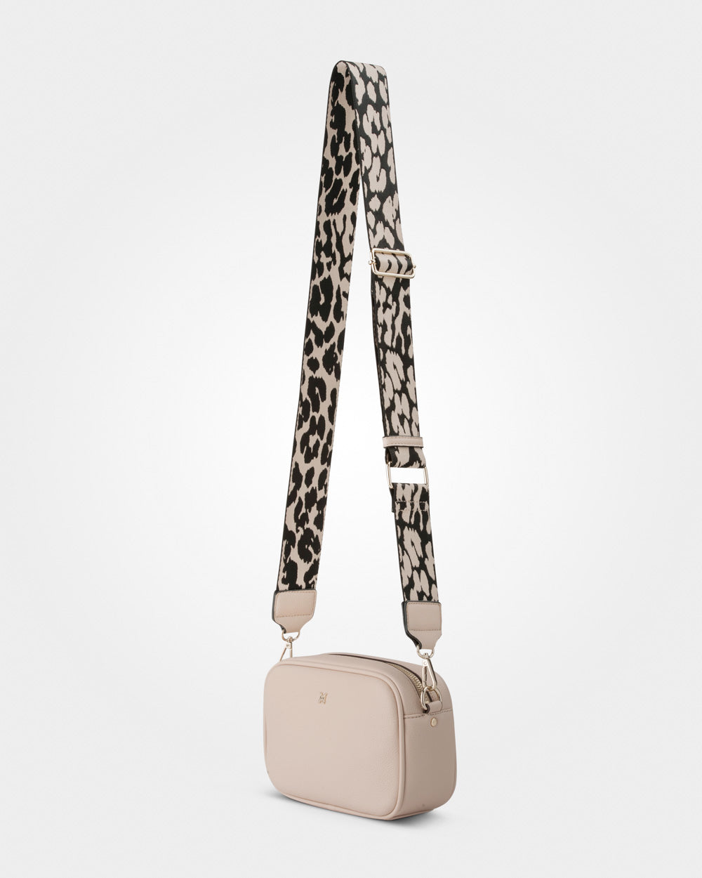 Monica Camera Crossbody Bag + Leopard Bag Strap-Camera Bags-PEROZ Accessories