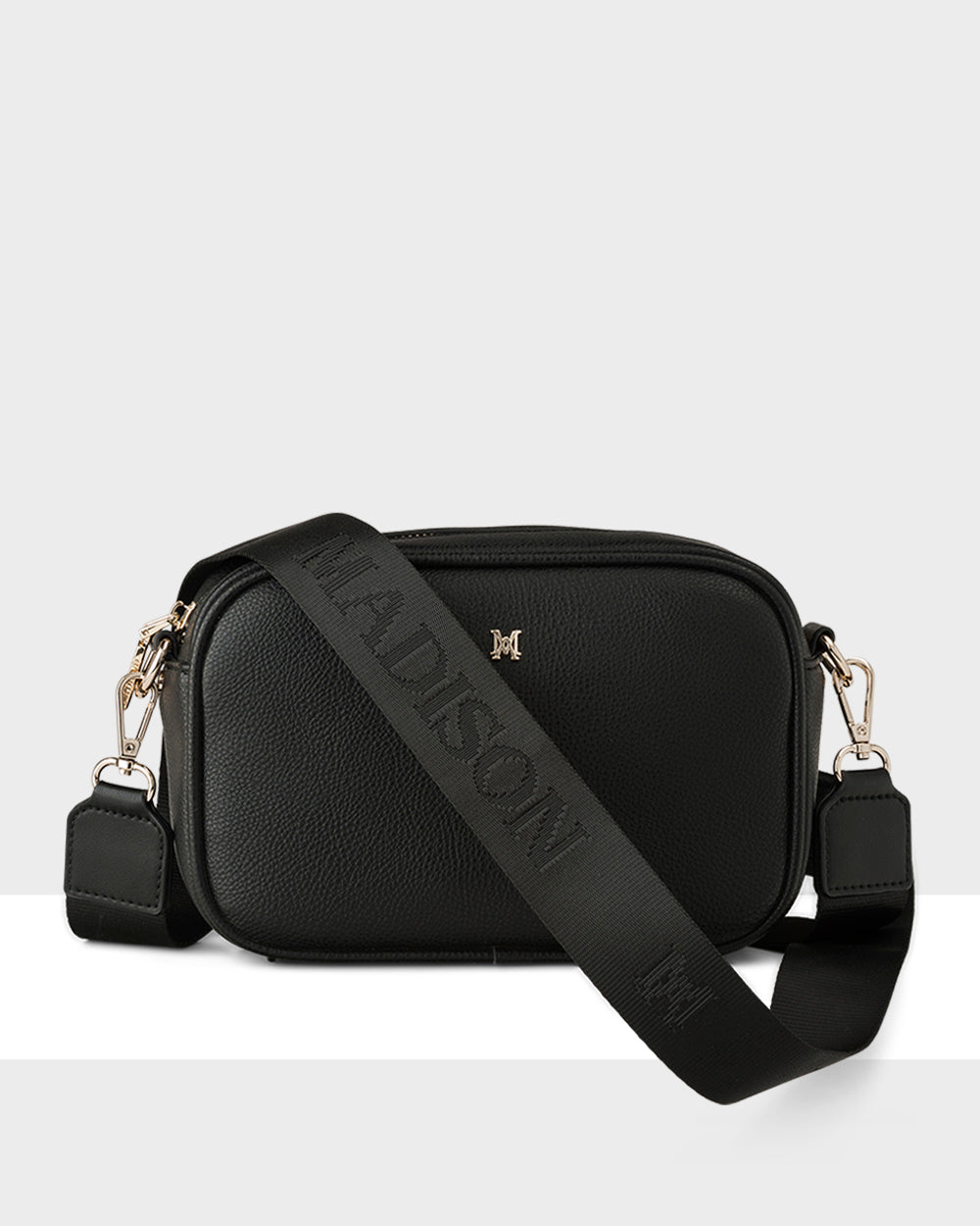 Monica Camera Crossbody Bag + Monogram Bag Strap-Camera Bags-PEROZ Accessories