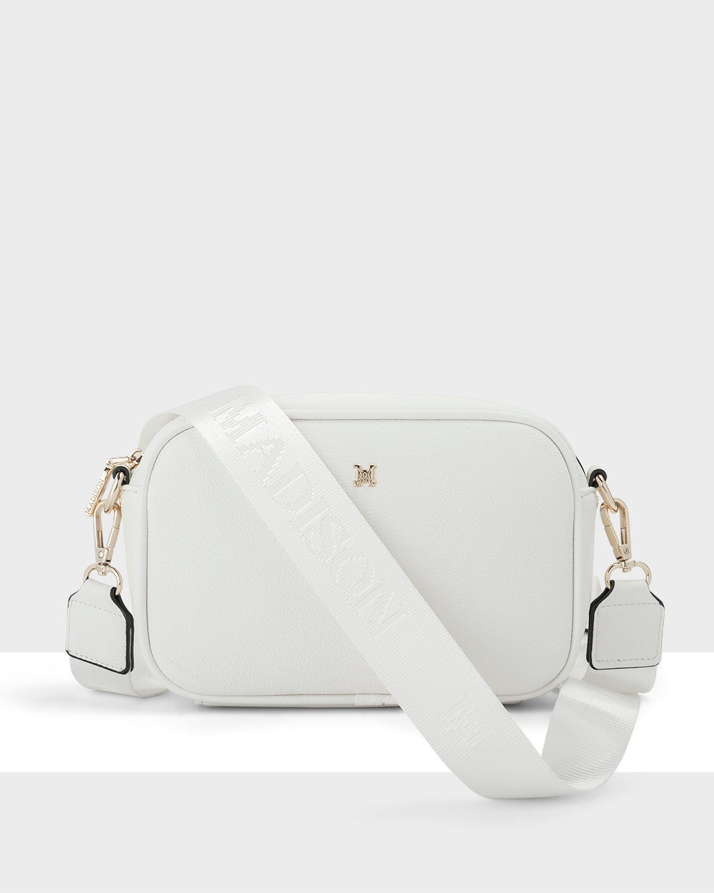 Monica Camera Crossbody Bag + Monogram Bag Strap-Handbags-PEROZ Accessories