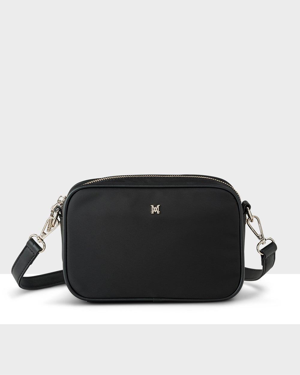 Monica Camera Crossbody Bag + Metallic Stripe Bag Strap-Handbags-PEROZ Accessories