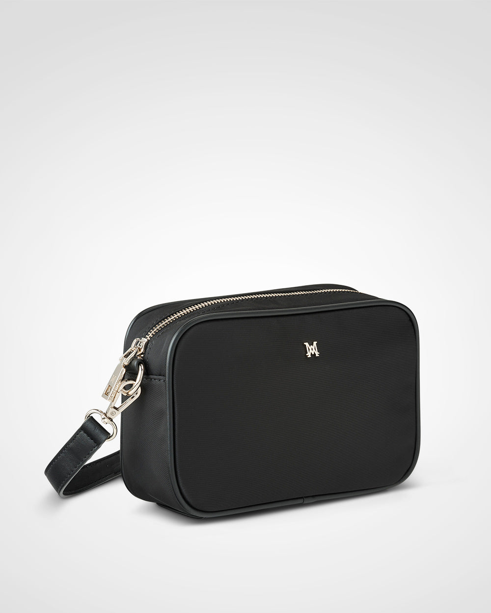 Monica Camera Crossbody Bag + Monogram Stripe Bag Strap-Handbags-PEROZ Accessories