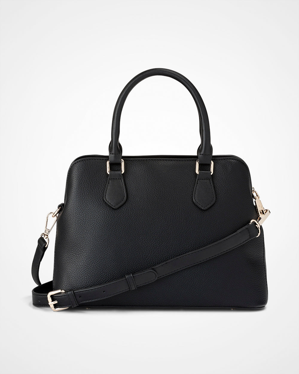 Tilli 3 Compartment Curve Top Satchel Bag + Zebra Pattern Strap-PEROZ Accessories