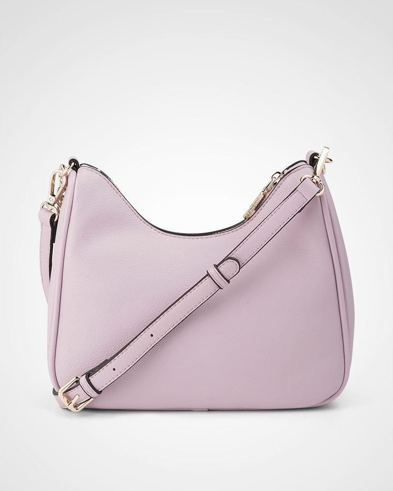 Olivia Crescent Hobo Crossbody With Chain Strap-Handbags-PEROZ Accessories