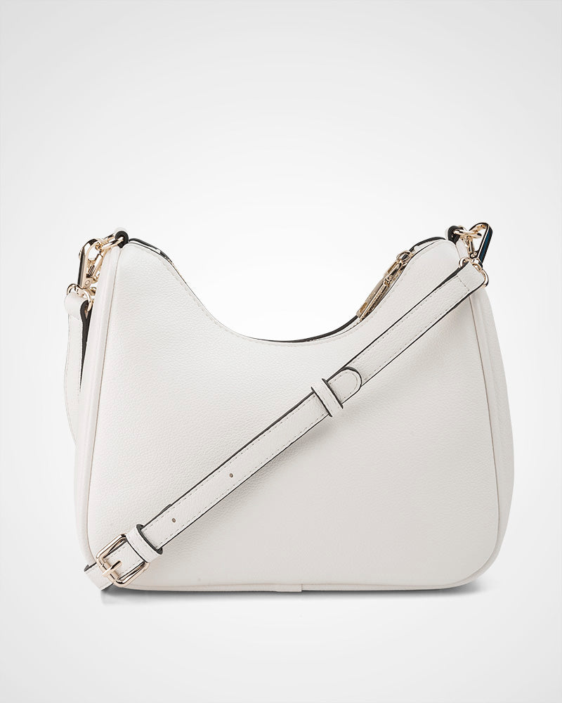 Olivia Crescent Hobo Crossbody With Chain Strap-PEROZ Accessories