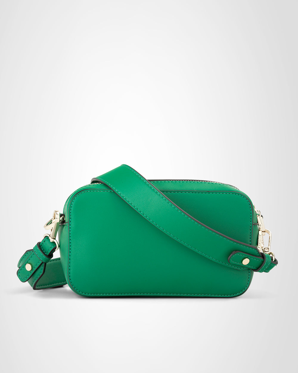 Maddie Double Zip Camera Crossbody Bag + Monogram Bag Strap-Handbags-PEROZ Accessories