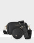 Maddie Double Zip Camera Crossbody Bag + Utility Bag Strap-Handbags-PEROZ Accessories