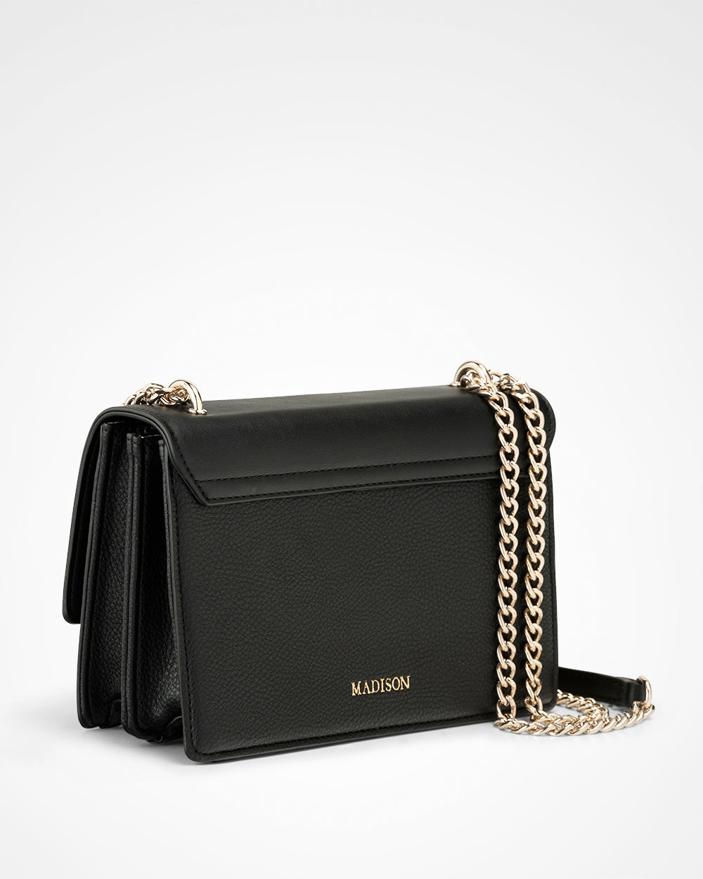 Diana Fold Over Chain Strap Shoulder Bag-PEROZ Accessories