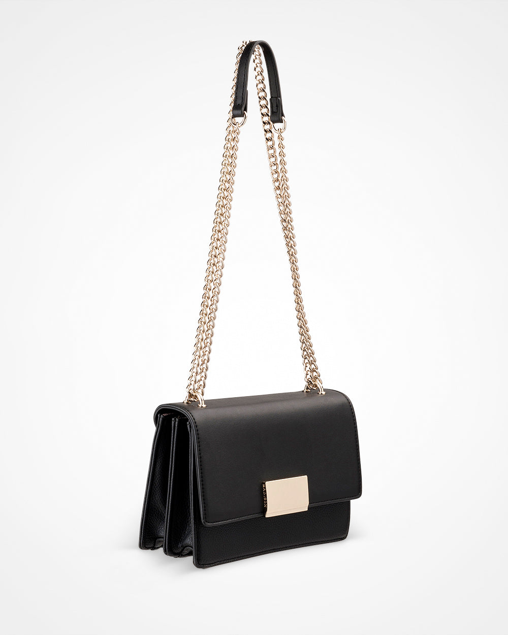 Diana Fold Over Chain Strap Shoulder Bag-PEROZ Accessories