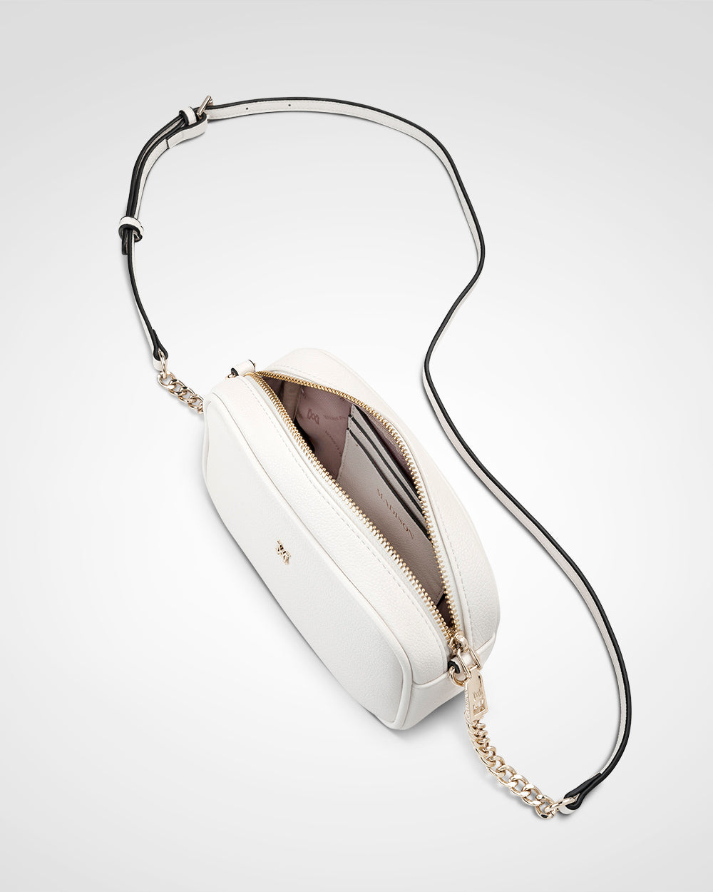 Mini Monica Camera Crossbody Bag + Monogram Bag Strap-Handbags-PEROZ Accessories