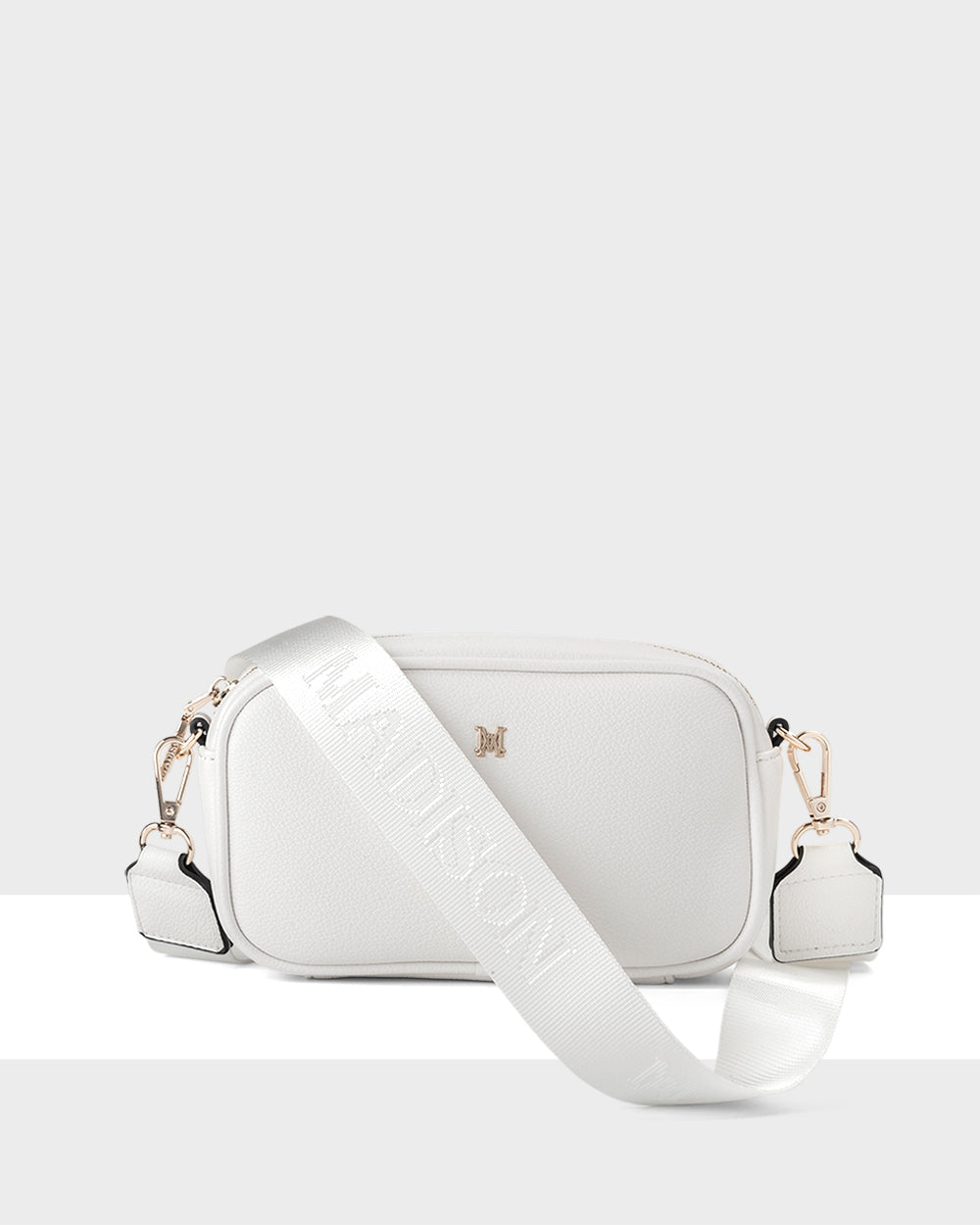 Mini Monica Camera Crossbody Bag + Monogram Bag Strap-Handbags-PEROZ Accessories