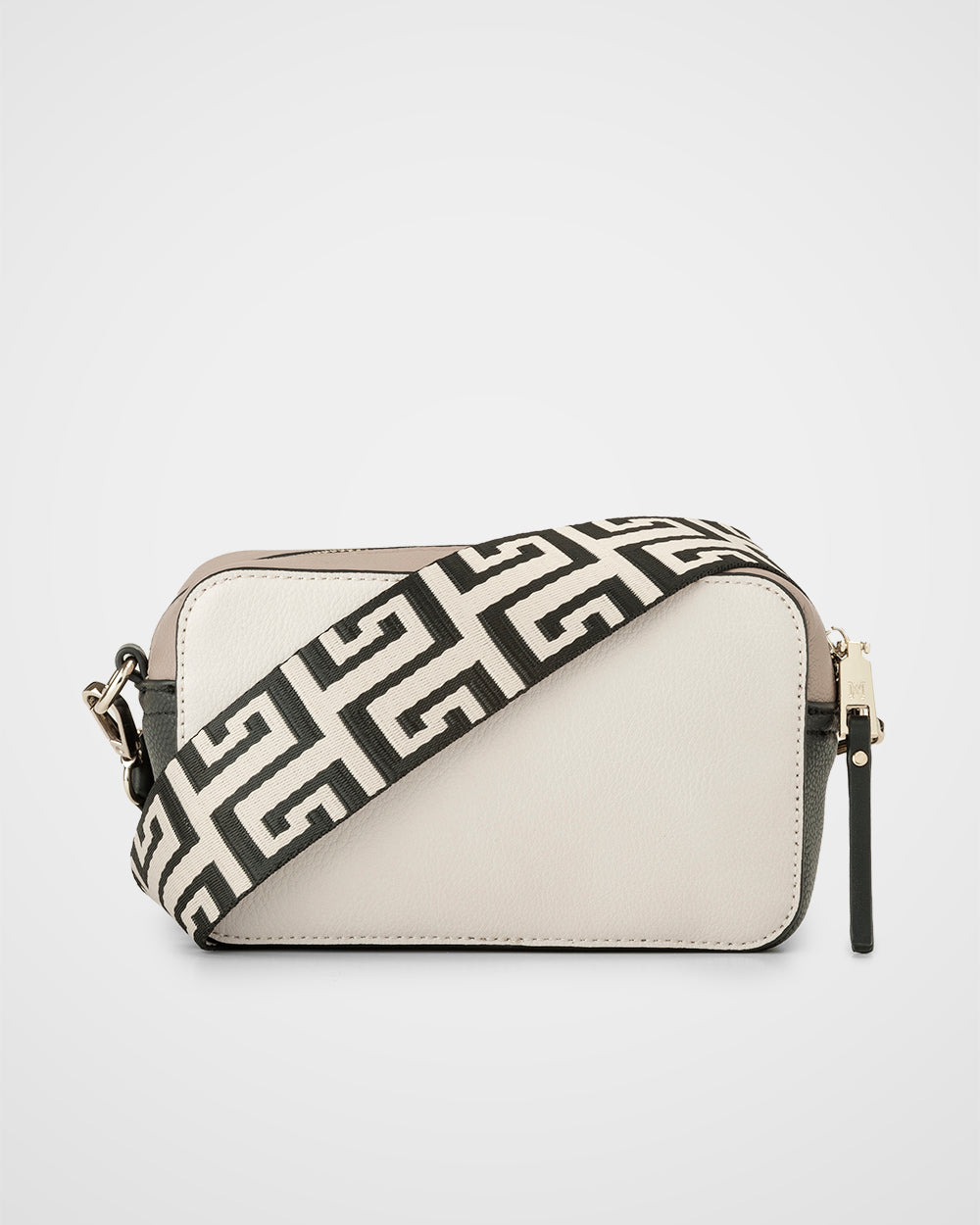 Madison Rima Boxy Small Camera Bag With Graphic Strap-Handbags-PEROZ Accessories