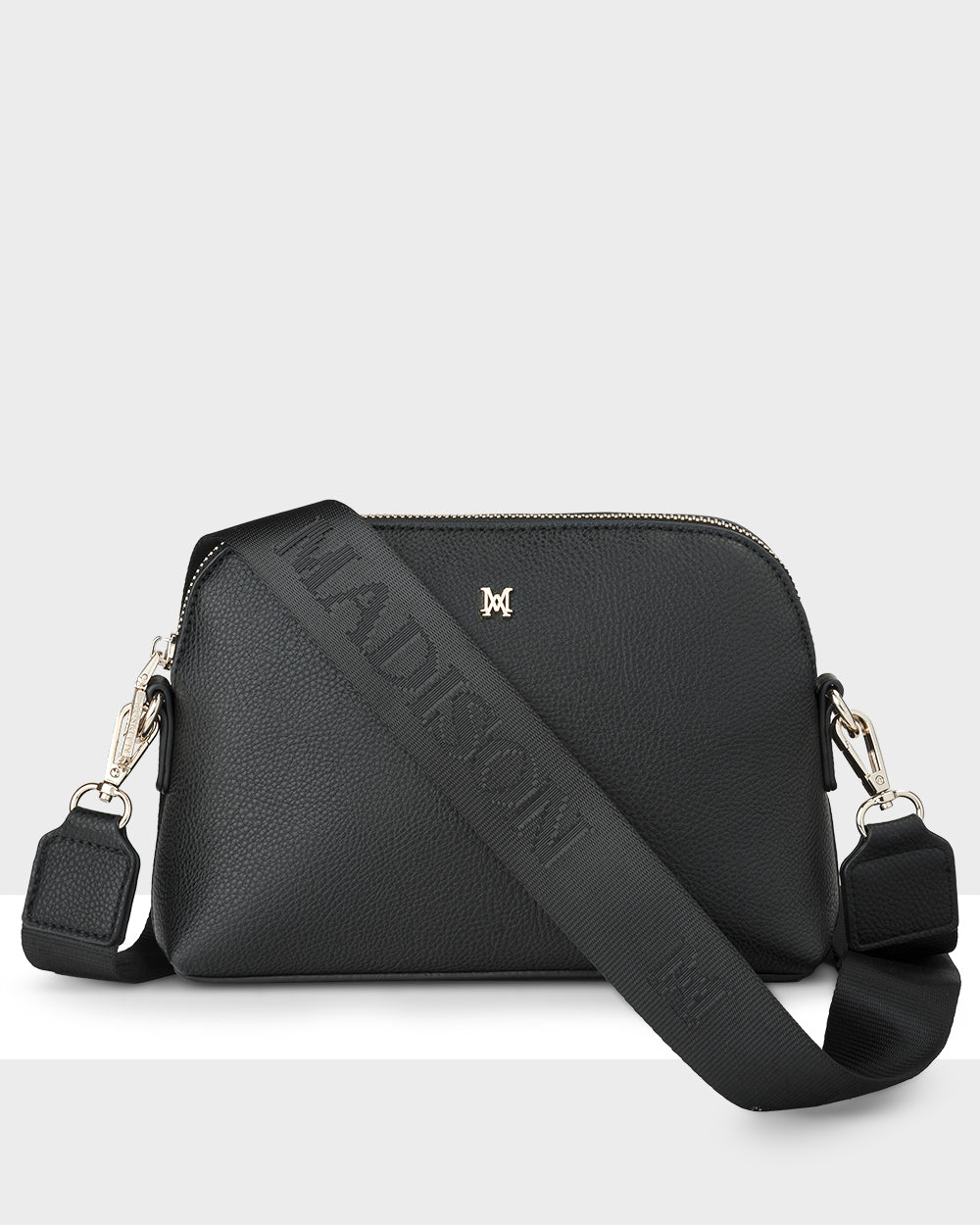Sophie Curve Top Crossbody Bag + Monogram Bag Strap-Handbags-PEROZ Accessories
