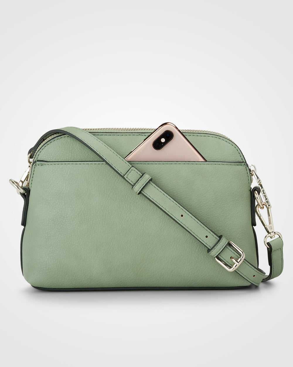 Sophie Curve Top Crossbody Bag-Handbags-PEROZ Accessories