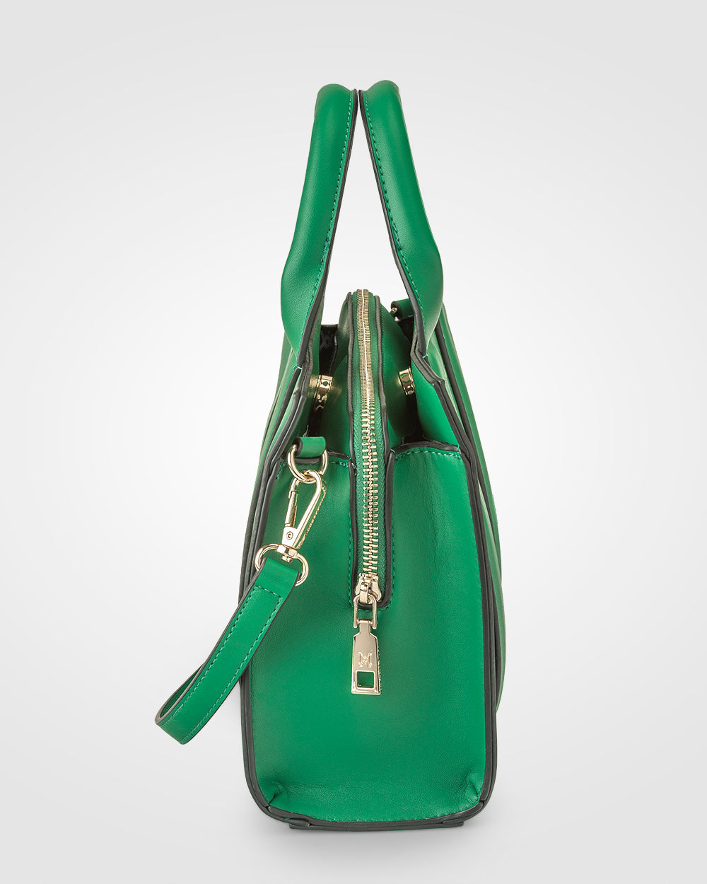 Nova Small Grab Tote With Stripe Strap-Handbags-PEROZ Accessories