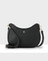 Simone Crescent Zip Top Small Crossbody Bag-Handbags-PEROZ Accessories