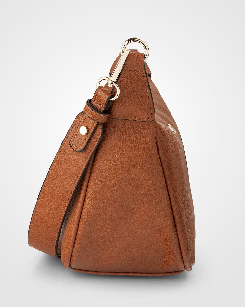 Ella Zip Top Crossbody Bag With Plait Zip Puller Detail-Handbags-PEROZ Accessories