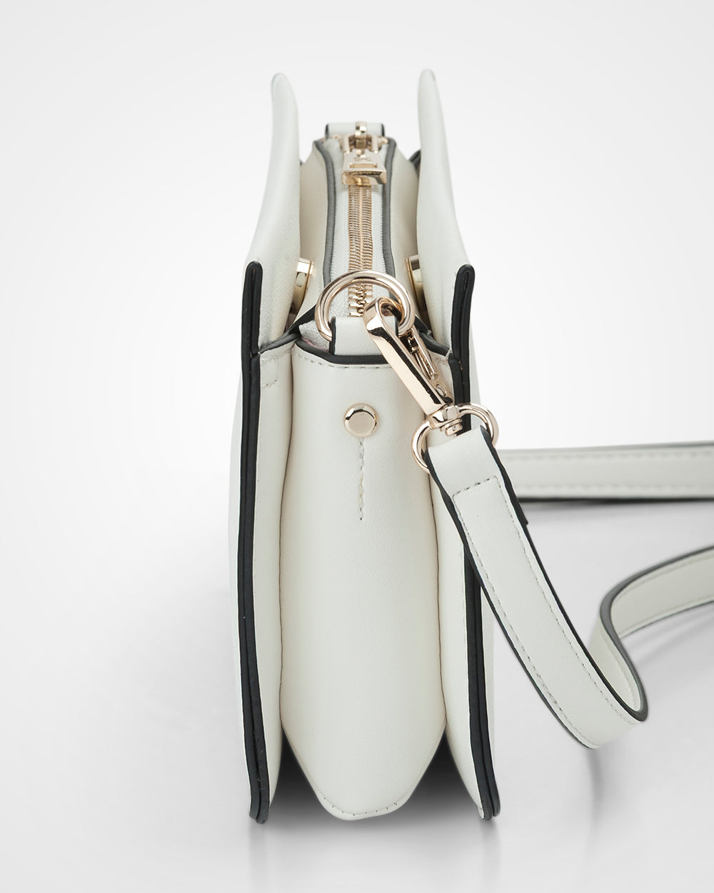 Lucinda Zip Top Convertible Chain & Crossbody Bag-Handbags-PEROZ Accessories