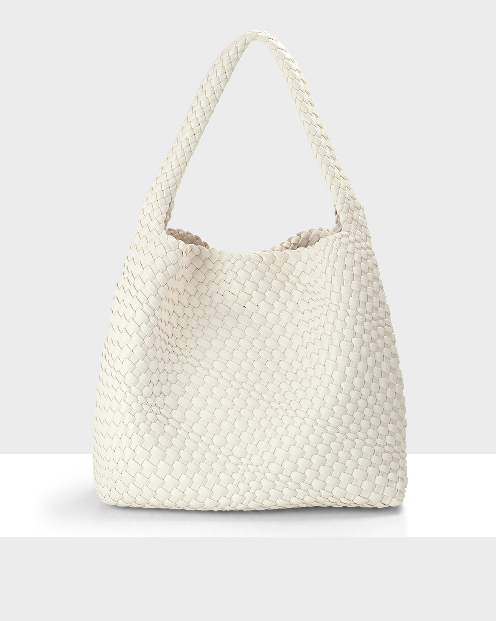 Lydia Weave Large Hobo-Handbags-PEROZ Accessories