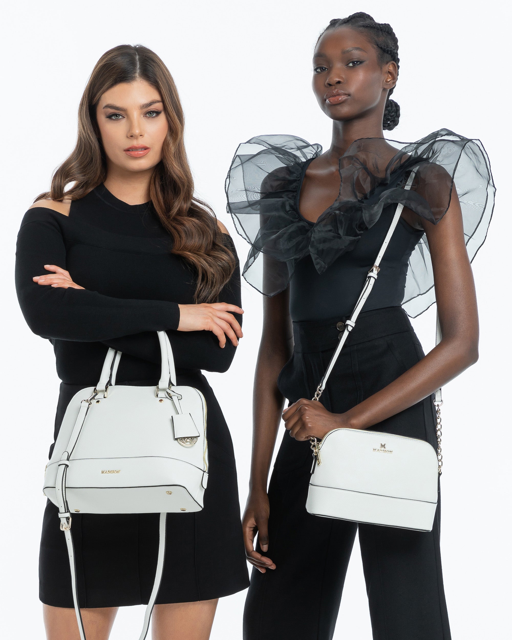 Grace Medium Dome Satchel Bag-PEROZ Accessories