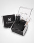 Monica Monogram 5 Piece Giftbox - Handbag, Bag Strap, Cardholder, Keychain & Personalisation Charm-PEROZ Accessories