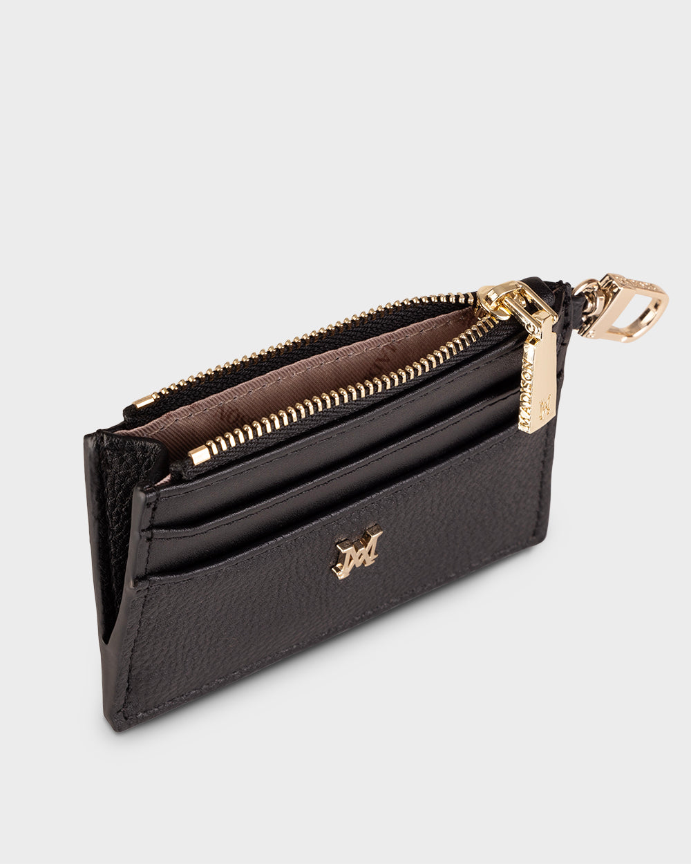 Hannah Zip Card Case Zip Purse-Wallets-PEROZ Accessories