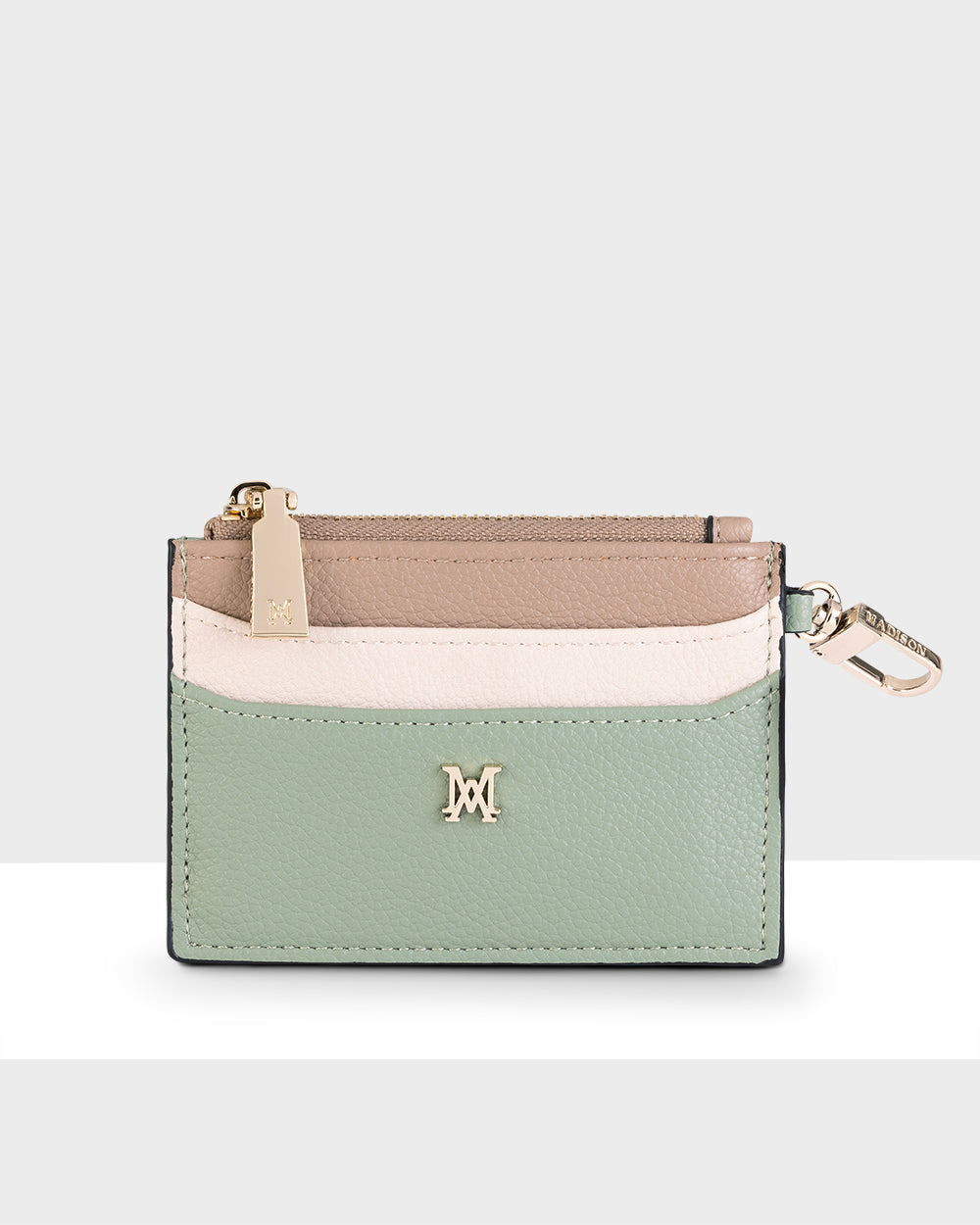 Hannah Zip Card Case Zip Purse-Wallets-PEROZ Accessories