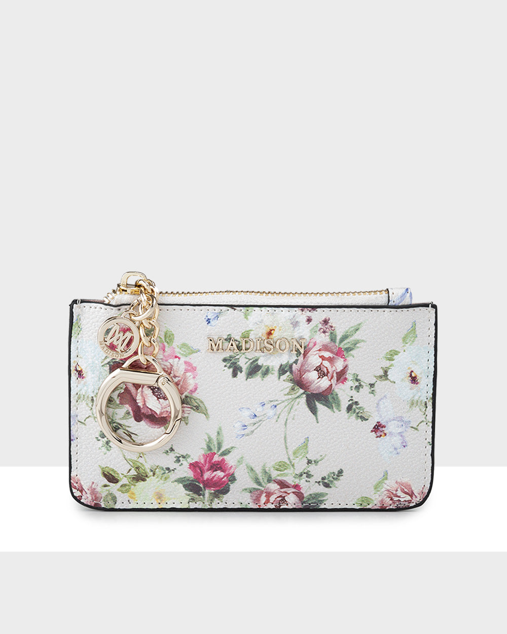 Vivienne Zip Purse With Card Holder Back-PEROZ Accessories