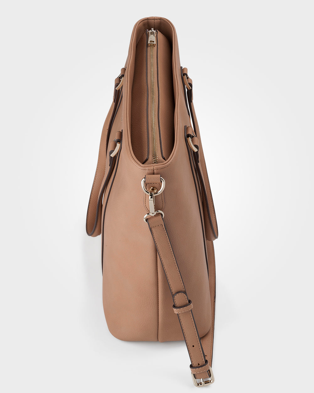 Tara Laptop Tote Work Bag With Crossbody Strap-Handbags-PEROZ Accessories