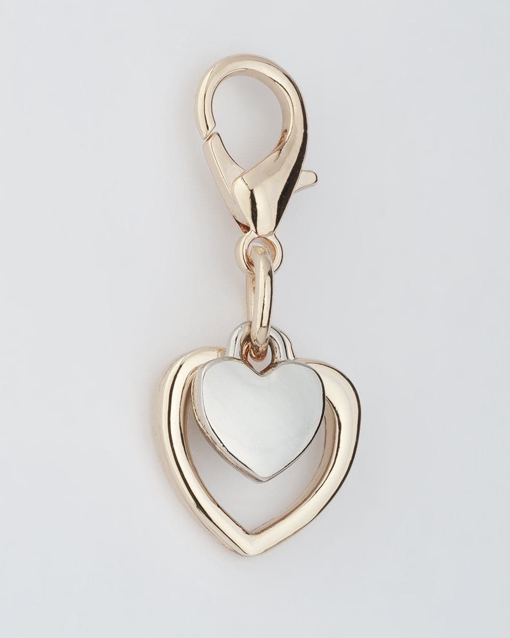 2 Hearts Charm-Accessories-PEROZ Accessories
