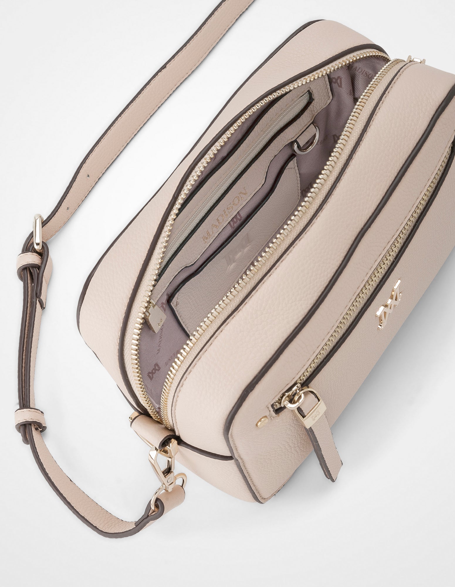 Molly Camera Crossbody Bag With Front Zip-Handbags-PEROZ Accessories