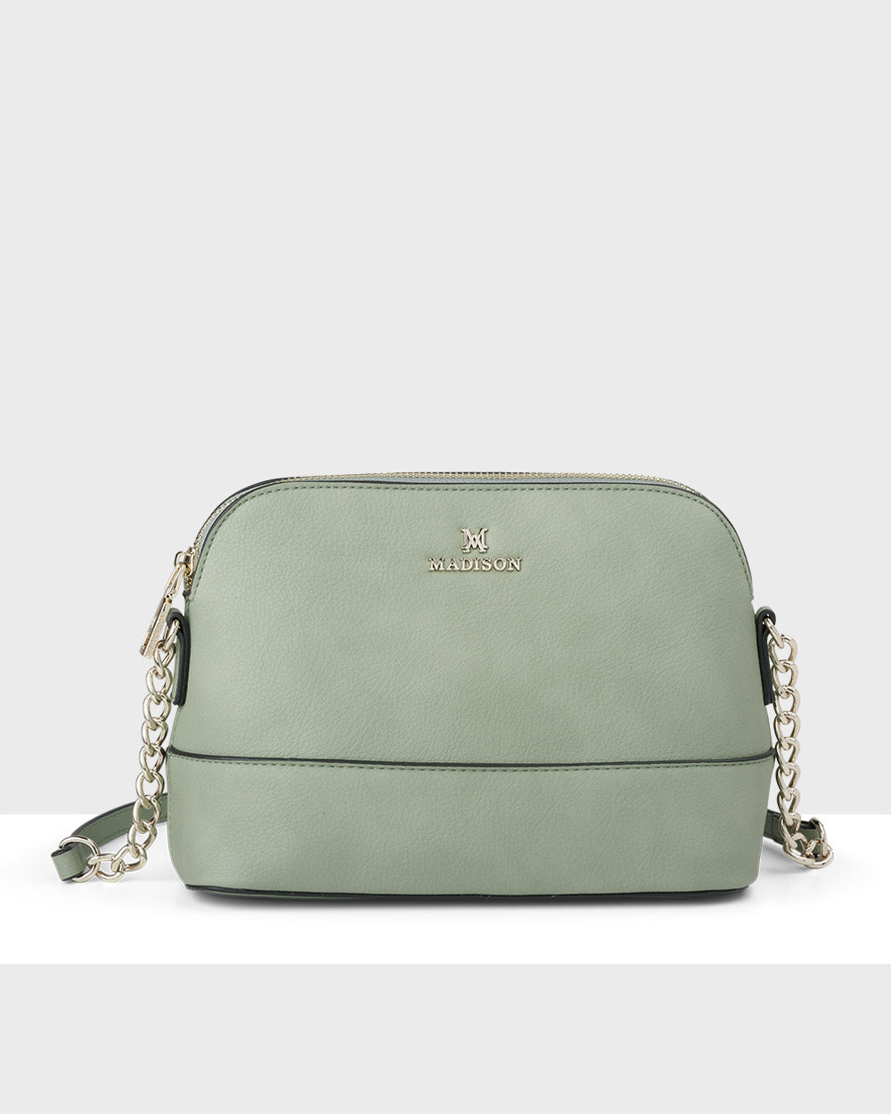 Salli Curve Zip Top Crossbody Bag-PEROZ Accessories