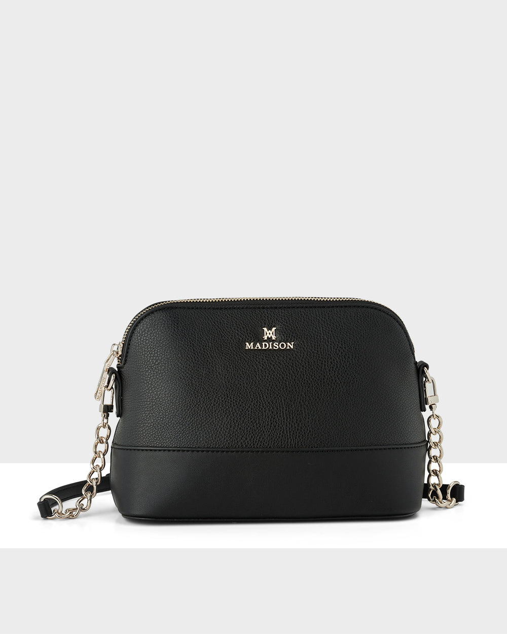 Salli Curve Zip Top Crossbody Bag-Crossbody Bags-PEROZ Accessories