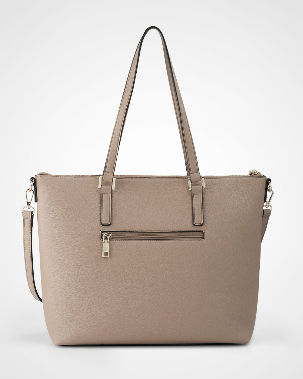 Inga Large Zip Top Tote Bag With Laptop Pocket-Handbags-PEROZ Accessories