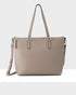 Inga Large Zip Top Tote Bag With Laptop Pocket-Handbags-PEROZ Accessories
