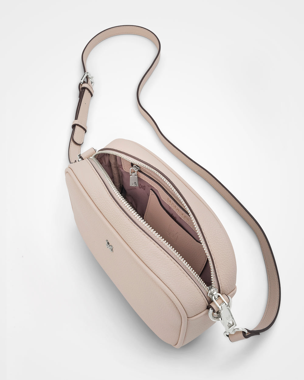 Monica Camera Crossbody Bag + Monogram Bag Strap-Handbags-PEROZ Accessories