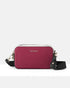 Maddie Double Zip Camera Crossbody Bag With Wide Strap-PEROZ Accessories