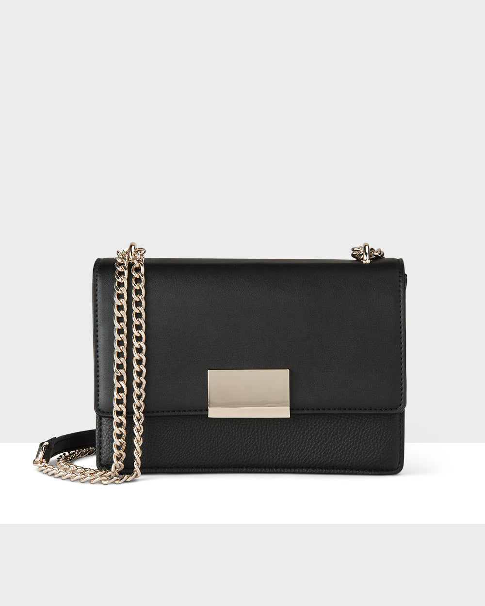 Diana Fold Over Chain Strap Shoulder Bag-PEROZ Accessories